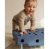 Modu Baby Activity Set - kūrybingi EVA putplasčio blokeliai kūdikiams | Giliai mėlyna