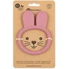 Petite&amp;Mars Bunny - zuikio formos silikoninis dantukas | DustyRose