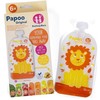 Petite&Mars PAPOO daugkartinio naudojimo maisto maišeliai 6 vnt. Lion 901808