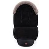 Petite&amp;Mars Comfy 4in1 - žieminė kojytė vežimėliui | Amžinai Juodas