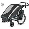 Thule Chariot Cross 2 Dviguba dviračio priekaba | G3 tamsus skalūnas