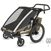 Thule Chariot Cross 2 Dviguba dviračio priekaba | G3 išblukęs chaki