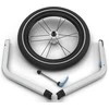 Thule Chariot Jogging Kit 2 rinkinys, juodos/aliuminio spalvos