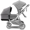 Thule Sleek Bassinet - Elegantiškas lopšys | Pilkas melanžas