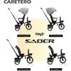 Triratis Toyz By Caretero Saber, PILKOS SPALVOS