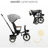 Triratukas Toyz By Caretero Sabre - 3in1, šviesiai rožinė