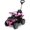 Toyz Caretero Movix - jeździk, mały quad vaikams | Rožinė