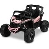 Toyz AKUMULIATORINĖ TRANSPORTO PRIEMONĖ MAVERICK RYŠKIAI ROŽINĖS SPALVOS