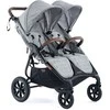 Valco Baby Snap Duo Trend SPORT dvivietis vežimėlis | Grey Marle