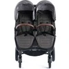 Valco Baby Snap Duo Trend SPORT dvivietis vežimėlis | Charcoal