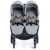 Valco Baby Snap Duo Trend SPORT dvivietis vežimėlis | Grey Marle