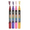 Marvy Uchida Akriliniai markeriai "Marvy Decocolor Acrylic" #315-4E Bright. 4 vnt