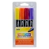 Marvy Uchida Akriliniai markeriai "Marvy Decocolor Acrylic" #315-4E Bright. 4 vnt