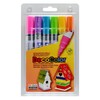 Marvy Uchida Markeriai įvairių paviršių dekoravimui Marvy Decocolor Paint Marker Broad #300-6C Hot Colors. 6 vnt.