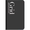 Lamela Nakabayashi Coltd Užrašų knygelė "Logical Prime Grid Slim" A6, langeliais 2,5 mm-juoda NA601-14