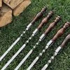 Bbq Expert Iešmas šašlykams su medine rankena 50cm