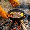 Bbq Expert Karščiui atsparios pirštinės griliui (natūralios verstos odos), 2 vnt.