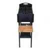 Dm_Grill Bbq Expert Šašlykinė 730x30x85 cm, su lentynomis, metalo storis 3mm