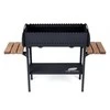 Dm_Grill Bbq Expert Šašlykinė 730x30x85 cm, su lentynomis, metalo storis 3mm