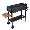 Dm_Grill Bbq Expert Šašlykinė 73x30x85 cm, su lentyna ir ratukais, metalo storis 3mm