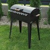 Bbq Expert Šašlykinė su dangčiu ir lentyna 50x30x18 cm, metalo storis 3mm