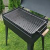 Bbq Expert Šašlykinė su dangčiu ir lentyna 50x30x18 cm, metalo storis 3mm