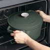 Berlinger Haus Keptuvė, apvalus puodas 4,35 L BerlingerHaus Matte Žalias BH-6544