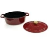 Berlinger Haus Ovalus emaliuotas ketaus puodas, 37x22x11.5cm, 4,4L | Tikman BH-0002
