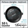 Namangan Dangtis / keptuvė iš ketaus 10l Užbekiškam kazanui
