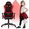 Žaidimų kėdė vaikams Huzaro Ranger 6.0, Juodos/Raudonos spalvos