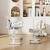 Fundesk Augantis vaikiškas stalas ir kėdė «Ergonomica Pilkas»