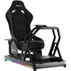 Lenktynių kokpitas „HUZARO SPEED 9.0“, iki 150 kg, reguliuojamas, su LED apšvietimu
