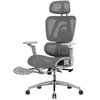 Biuro kėdė „Mark Adler Expert 7.9 Pilkas“, ergonominė kėdė, pilka