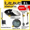 Rištan Komplektas: Krosnelė - Kazanas 8L - Leganas - Samtis - Kiaurasamtis