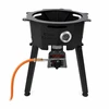 Kazan Mangal Krosnelė dujinė kazanui 12L / skersmuo 39cm / plienas 3mm / Pilnas komplektas