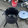 Kazan Mangal Krosnelė dujinė kazanui 8-12L / skersmuo 36cm / plienas 3mm