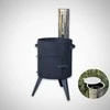Kazan Mangal Krosnelė kazanui 12-16L / skersmuo 40cm / plienas 3mm (su kaminu)