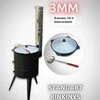 Kazan Mangal Krosnelė kazanui / 16l Kazanas / Kiaurasamtis