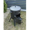 Kazan Mangal Krosnelė Premium kazanui 8-12L / skersmuo 36cm / plienas 3mm