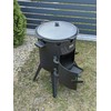 Kazan Mangal Krosnelė Premium kazanui 8-12L / skersmuo 36cm / plienas 3mm