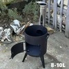 Kazan Mangal Krosnelė kazanui 8-10L / skersmuo 36cm / plienas 3mm (su kaminu)