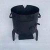 Kazan Mangal Krosnelė kazanui 8-12L, plienas 3mm, D360mm / KMB12