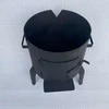 Kazan Mangal Krosnelė kazanui, plienas 3mm, kazanas 10l, kiaurasamtis