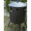 Kazan Mangal Krosnelė Premium kazanui 12-16L / skersmuo 40cm / plienas 3mm