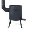Dm_Grill Kazan Mangal Krosnelė su kaminu 8L kazanui (2 mm plienas, 300 mm skersmuo)