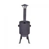 Dm_Grill Kazan Mangal Krosnelė su kaminu 8L kazanui (2 mm plienas, 300 mm skersmuo)