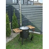 Kazan Mangal Krosnelė su lentynomis 22L kazanui / skersmuo 50cm / plienas 3mm