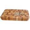 Medinė pjaustymo lentelė 32,5x36,5 cm, storis 45 mm, alksnis | Maysternya®