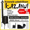 Krosnelė kazanui 22-30L / skersmuo 49cm, juodas plienas 3mm/ Kazan Mangal/ KM30