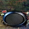 Maysternya Kazanas WOK 12l su ketaus grill dangčiu keptuvė